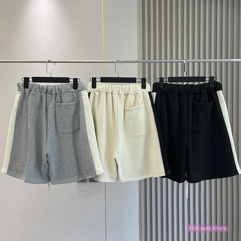 

Men’s 2021 Summer New Essentials Letter Printed Cotton Shorts Fashion High Street Outdoor Leisure Running Sports 5-Point Pants