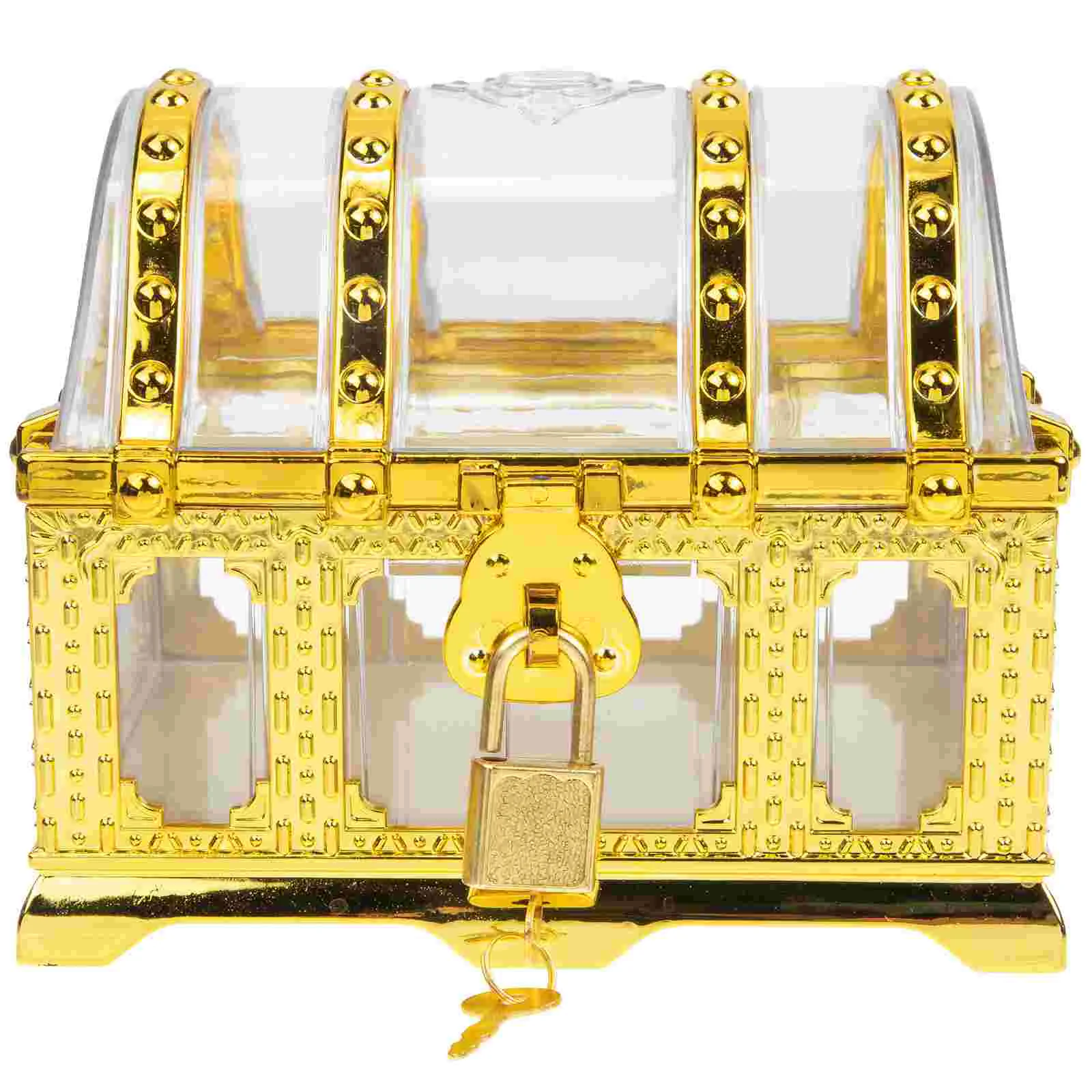 

Treasure Boxpirate Kids Jewelry Useful Really Vintage Small Toys Boxesclearparty Storage Pretend Keepsake Toy Organizer Candy