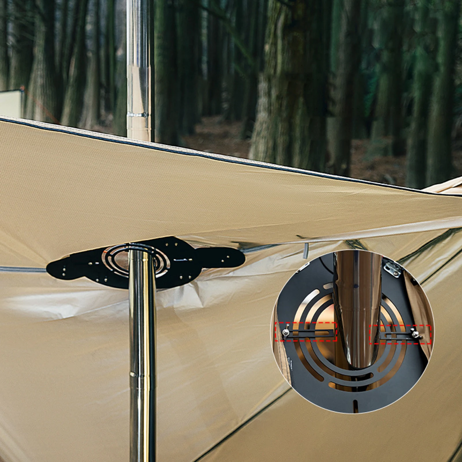 Аксессуары для дымохода из алюминиевого сплава защитный легкий колпачок горячей