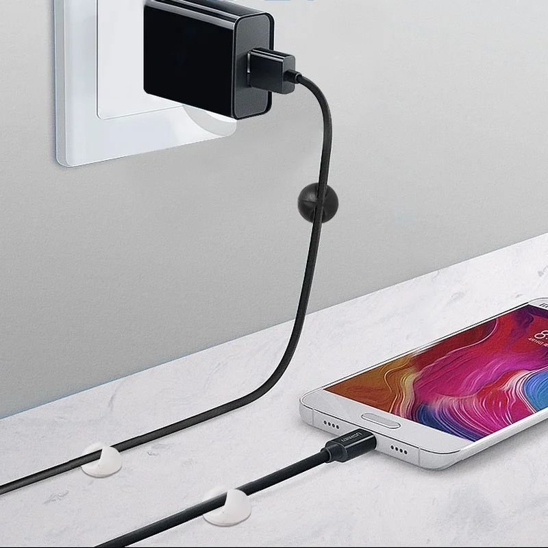 universal cable organizer car office desk phone charger line clasp fixed organizer auto interior dashboard cable hub accessories free global shipping