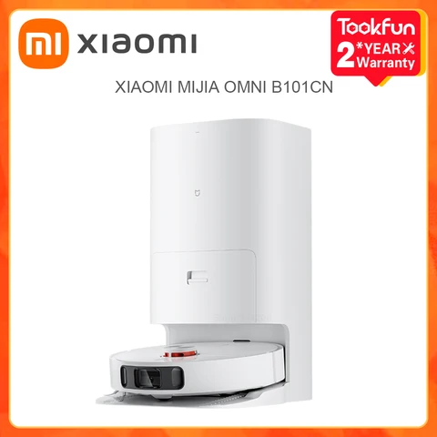 Робот-пылесос XIAOMI MIJIA Omni 1/2 B101CN/C102CN, автоматическая очистка