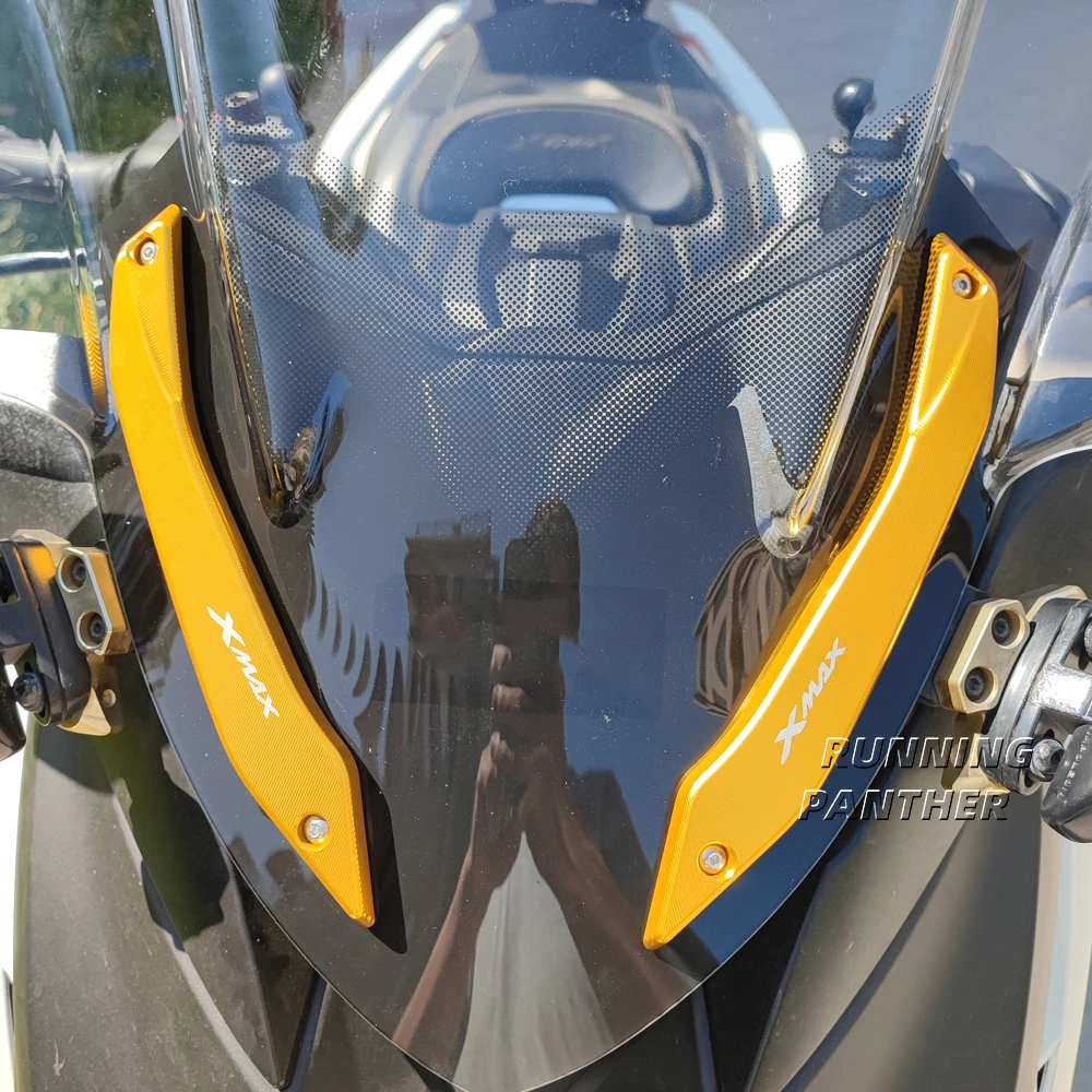 Дефлекторы лобового стекла мотоцикла кронштейны для стент с ЧПУ Yamaha XMAX 300 400 X-MAX 125