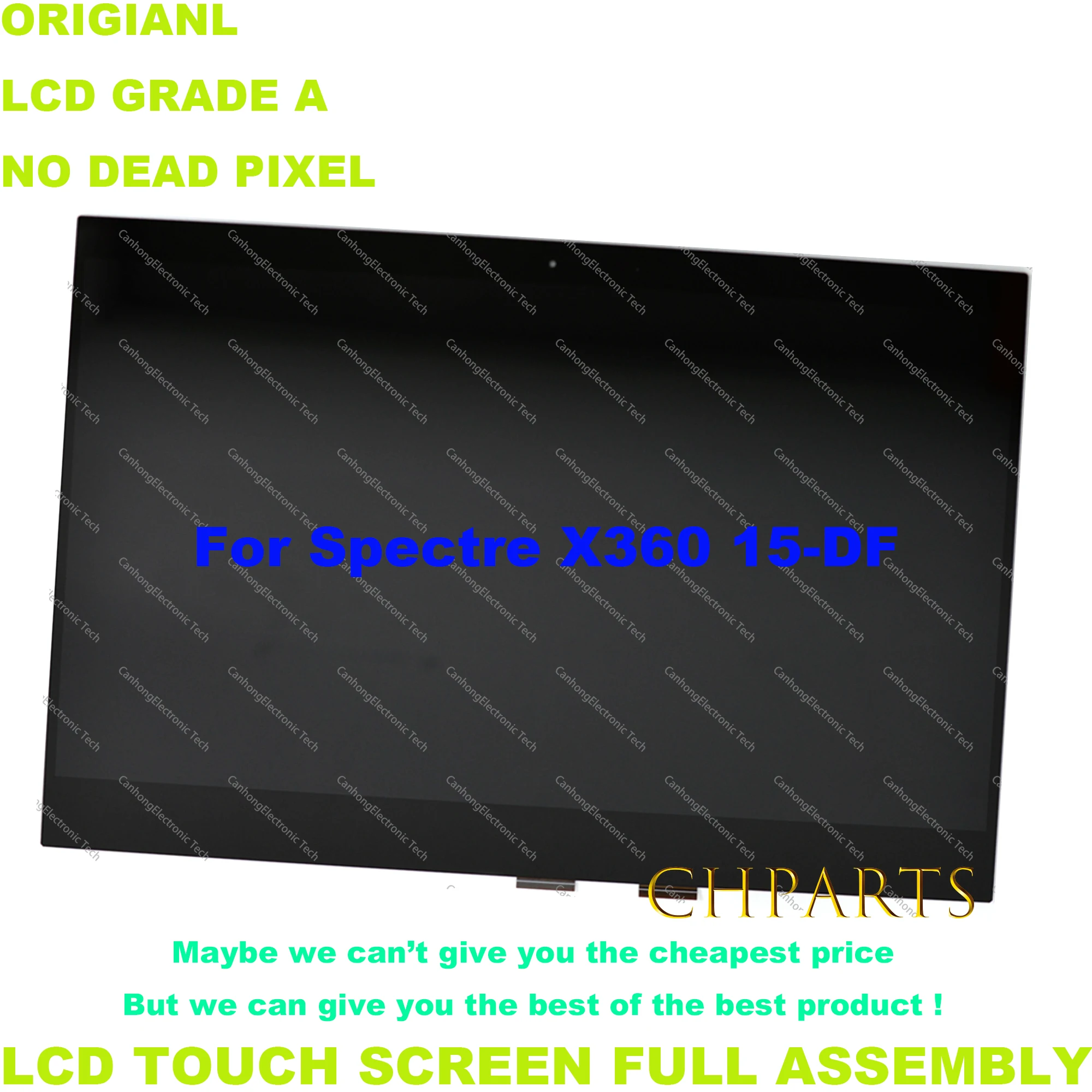 

15.6 inch Laptop Screen L38114-001 for HP Spectre X360 15-DF 15-df0008TX 15-DF0008CA UHD 4K LCD Touch Digitizer Display Assembly