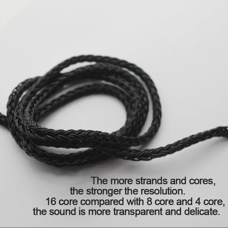 Аудиокабель Technica посеребренный плоский Улучшенный кабель для наушников штекер