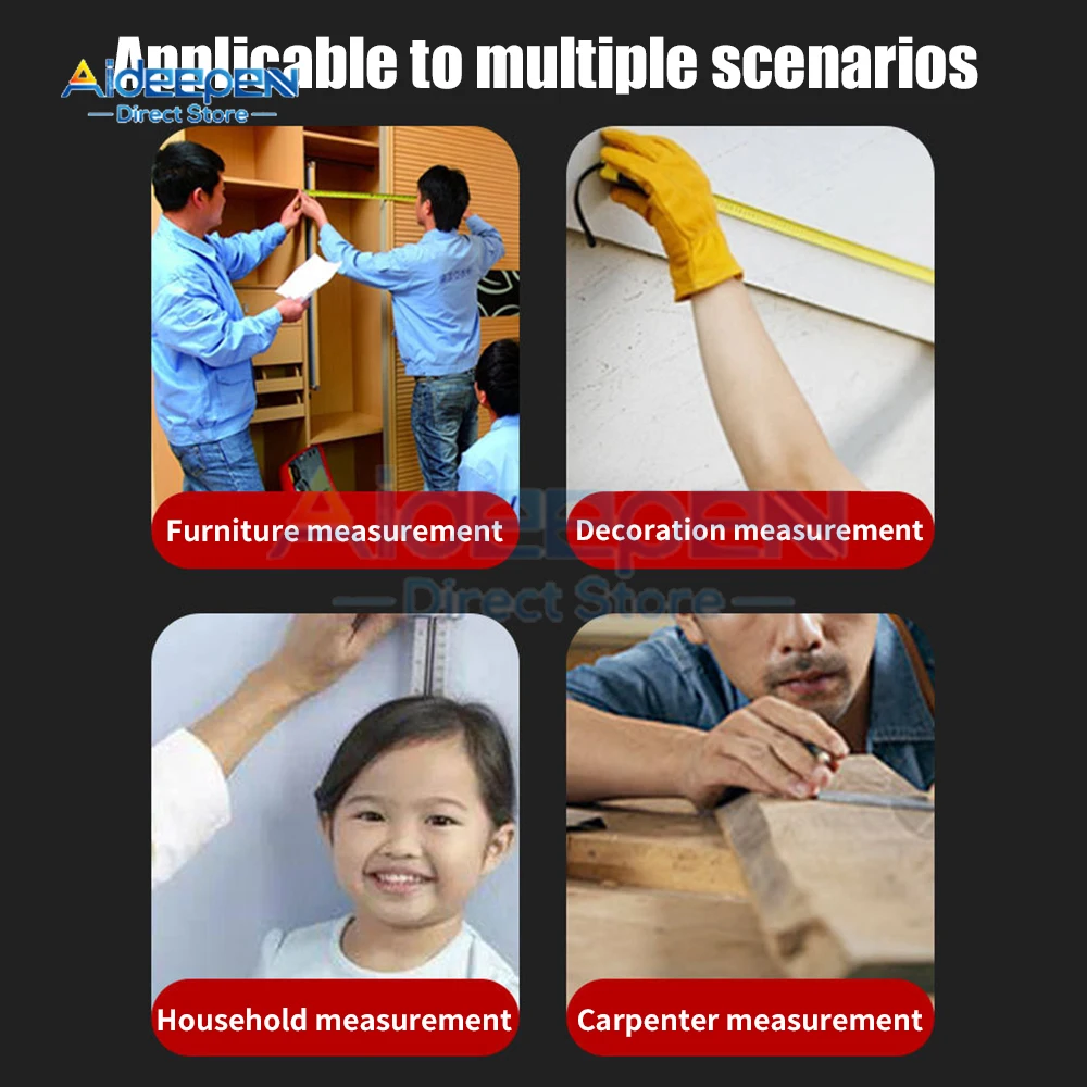 Метрическая рулетка из нержавеющей стали 5/7 5 м