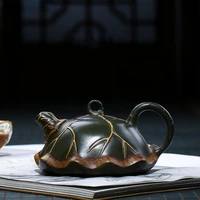 authentic yixing tea pot upscale handmade purple clay teapots raw ore beauty kettle chinese tea ceremony customized gifts 320ml