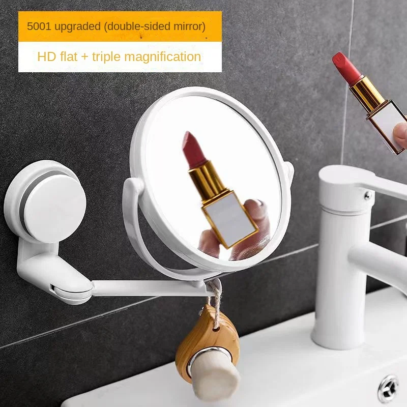 

Складное круглое зеркало для ванной комнаты