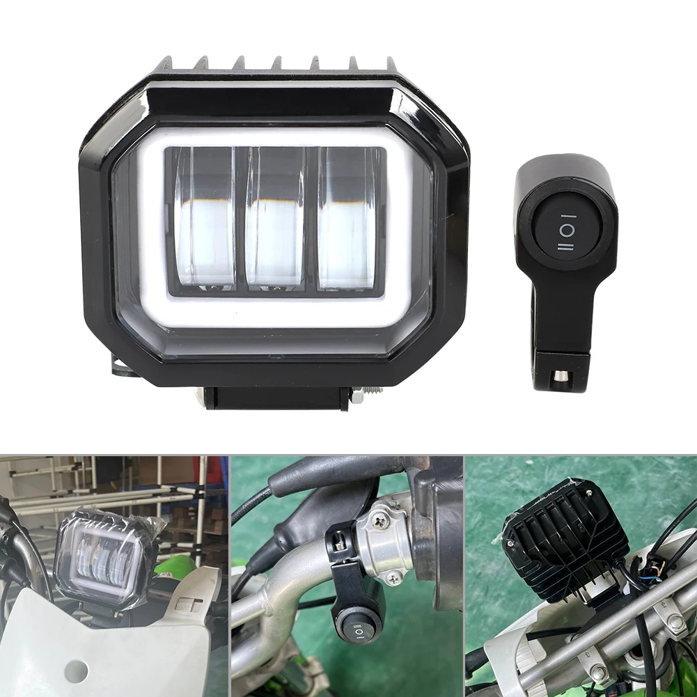 

Комплект светодиодных фар для Kawasaki KLX110 KLX110L 2010-2021, 4200LM