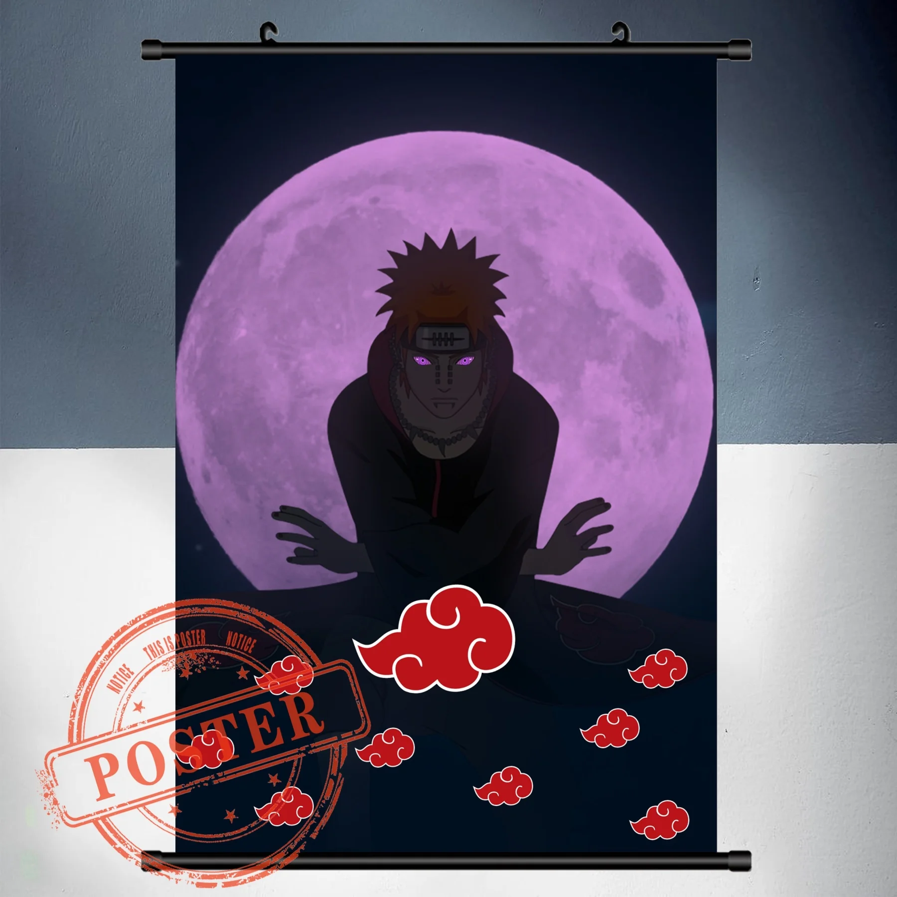 Болит Наруто пин Аниме Манга HD Печать висячий постер украшение для дома