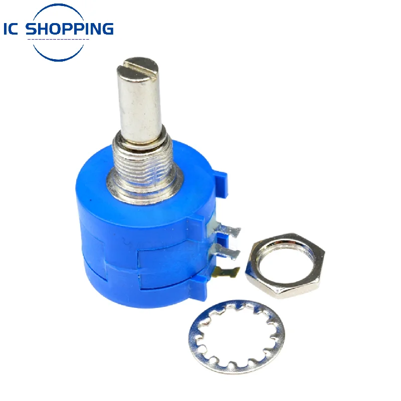 Фото Precision Multi-turn Adjustable Potentiometer Resistance 3590S-2-102L 103L 101L 201L 202L 203L 501L 503L 104L 100R 1K 10K 2K Ohm №2