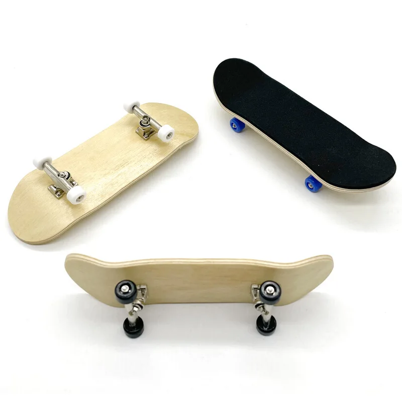 

Fingertip Skateboard Professional Maple Hobbies Novelty Anti-pressure Sensory Fingerboard Toy Five-layer Wooden Educational Toy
