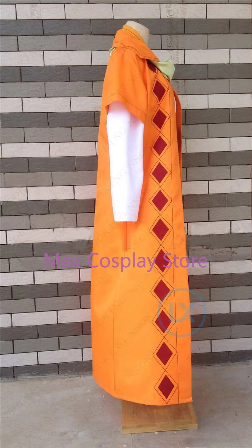 Макс Аниме Косплей Костюм Желтый Дракон Воин Зено Накидка Халат Из Еона Свечения