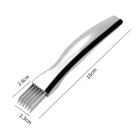 1 шт. ручные слайсеры, Шелковый нож, резак для лука, овощей, резак, резак для лука, чеснока, томатов, устройство, измельчители, инструменты