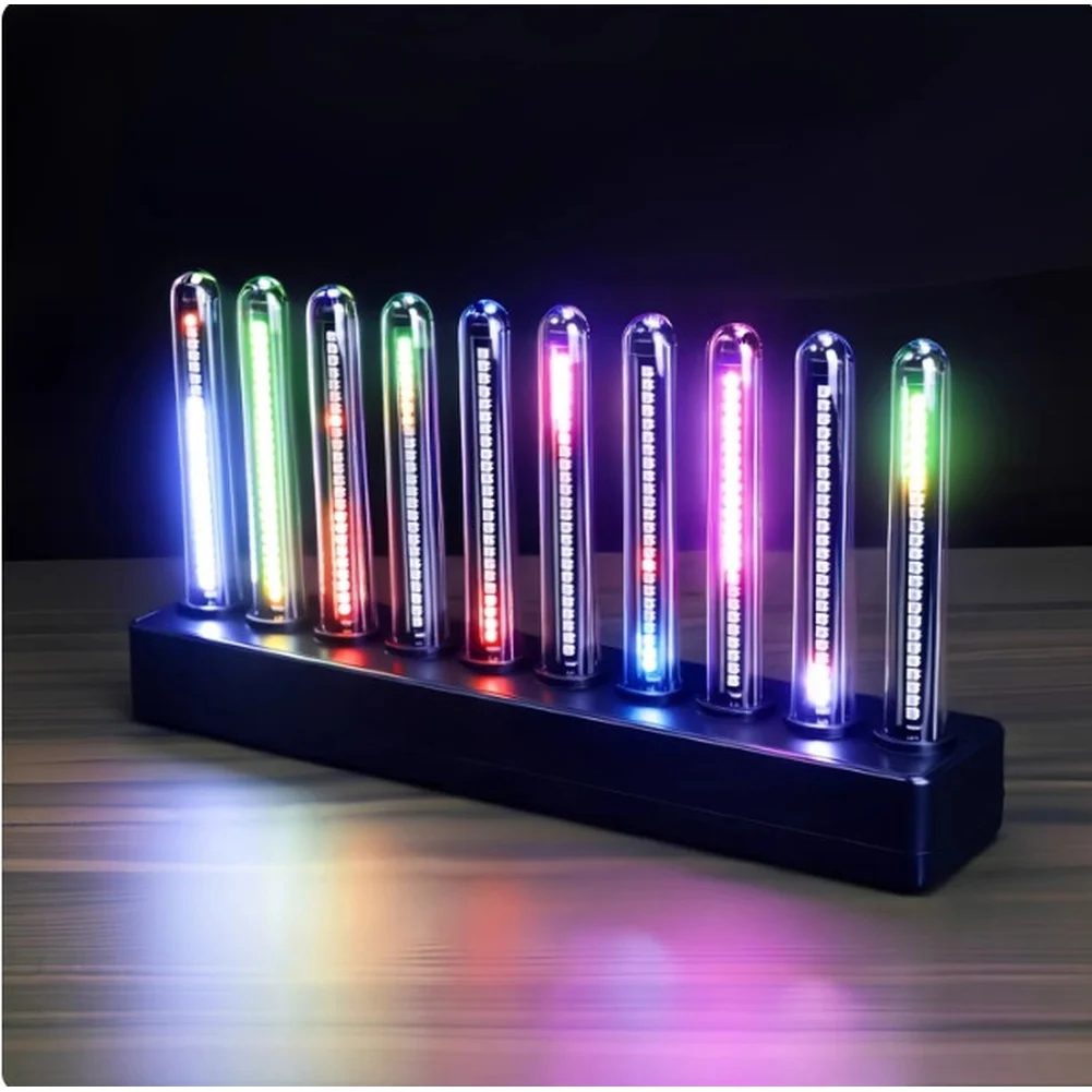 Звукоактивируемая светодиодная RGB-лента 18,5*3,7*9,5 см, с эффектами точечного и прокручивающегося света, 8 уровней яркости (art.: 3920db9af509e) - 3920db9af509e