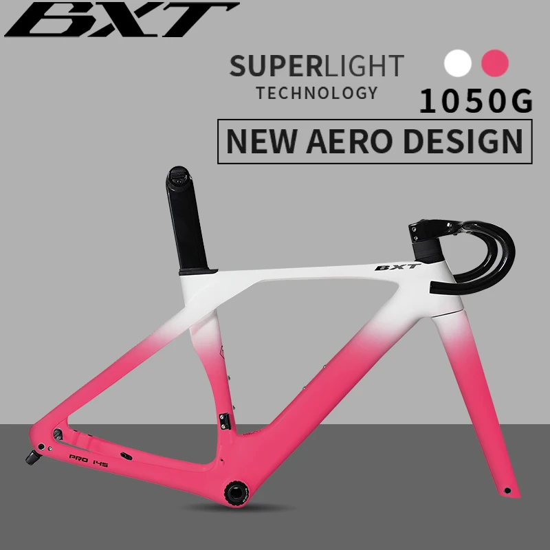 Фото Дисковый тормоз BXT с карбоновой рамой Max 700*32C AERO, рама шоссейного велосипеда BSA T47, полный внутренний трос с рулем DI2 №3