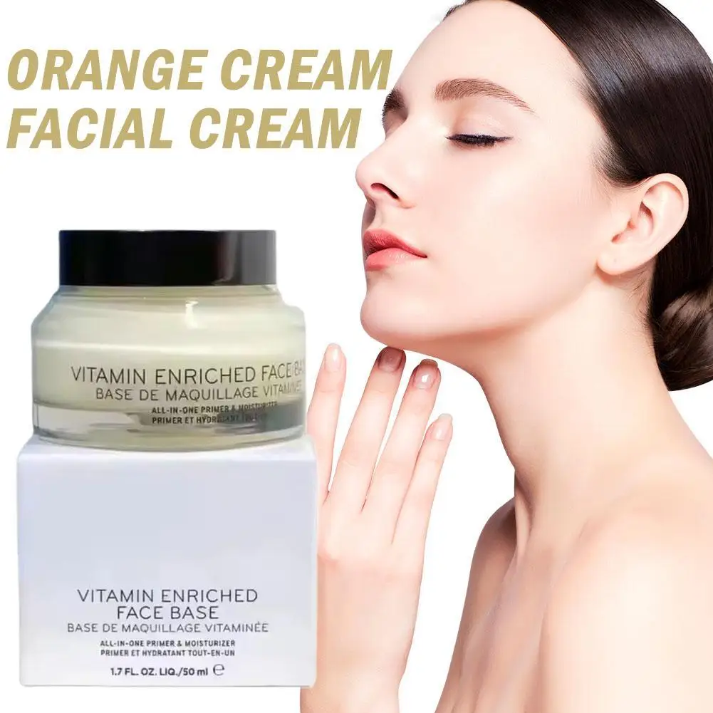 50 мл мандариновый крем для лица увлажняющий питательный апельсиновый праймер