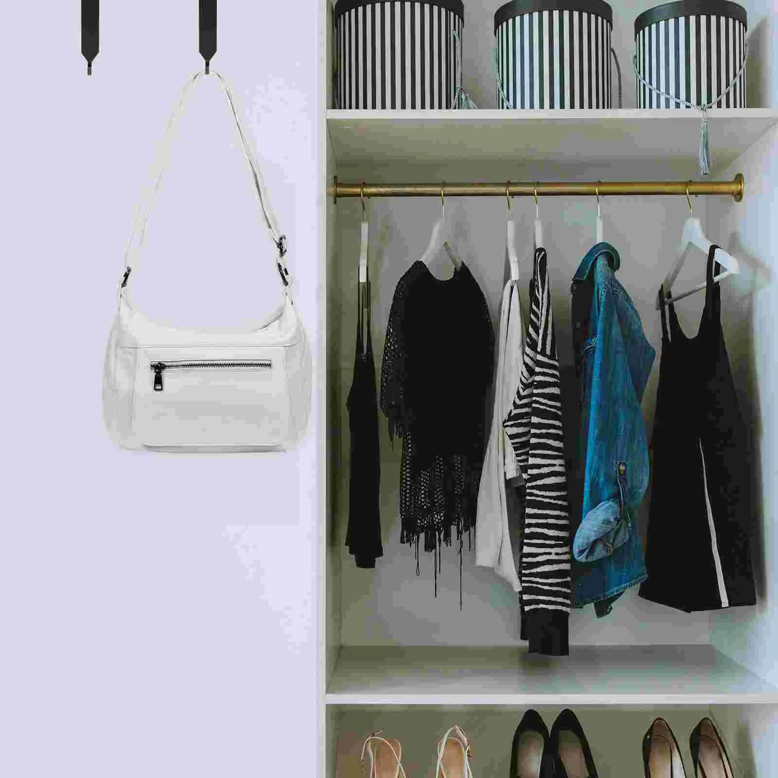 

2 Pcs Kitchenaod Mirror Hooks Door Towel Rack Rkitchen Hanger Iron The Household Hat Bedroom