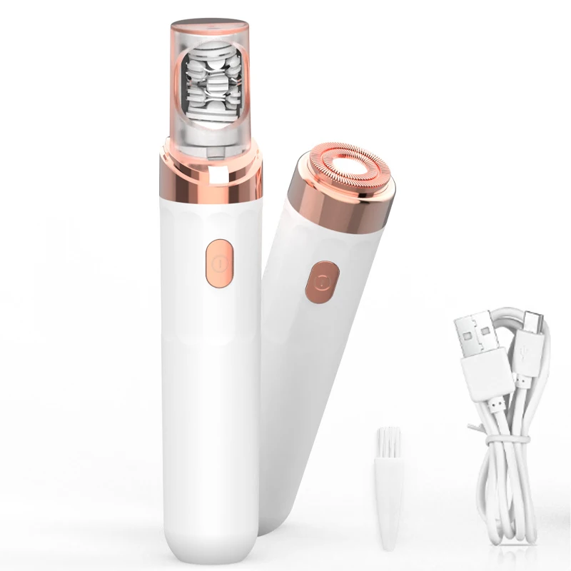 Электрический эпилятор и бритва 2-в-1 для женщин перезаряжаемый через USB