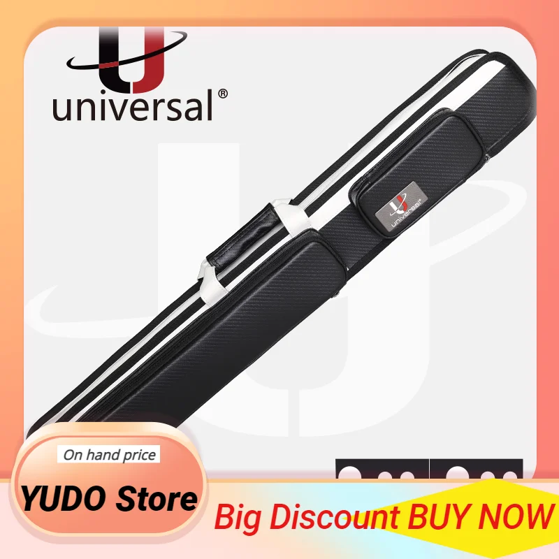 

Оригинальный Универсальный 1/2 кий для пула бильярда ручки для переноски Чехол 2 большими 4 вала профессиональный ручной отличное бильярдным...