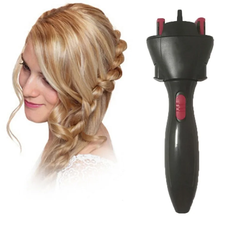 

Electric Hair Braider Automatic Twist Braider Knitting Device Braider Machine Braiding Styling Tool