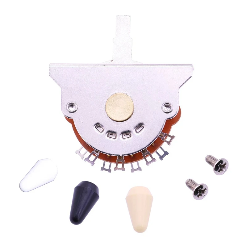 

KG-02 5 Way Lever Pickup Selector Switches For Electric Guitar Replacement Switch Shifter