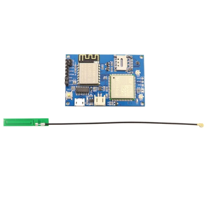 Модуль макетной платы Интернет вещей зел ESP8266 ESP-12S A9 GSM IOT модуль узла Wi-Fi Сотовый GPS