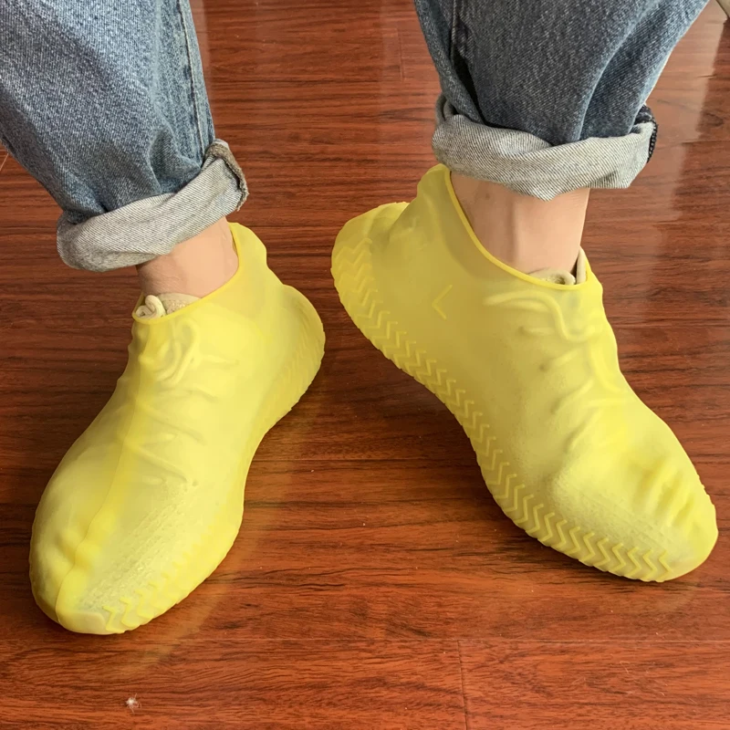 Водонепроницаемый силиконовый чехол для обуви материал ботинок унисекс