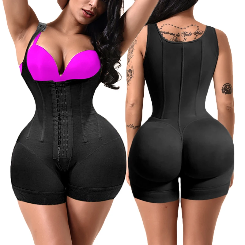Stage 2 & 3 Fajas Colombianas Bbl Shapewear Women Postpartum Recovery Body Shaper Waist Trainer reductoras y modeladoras mujer