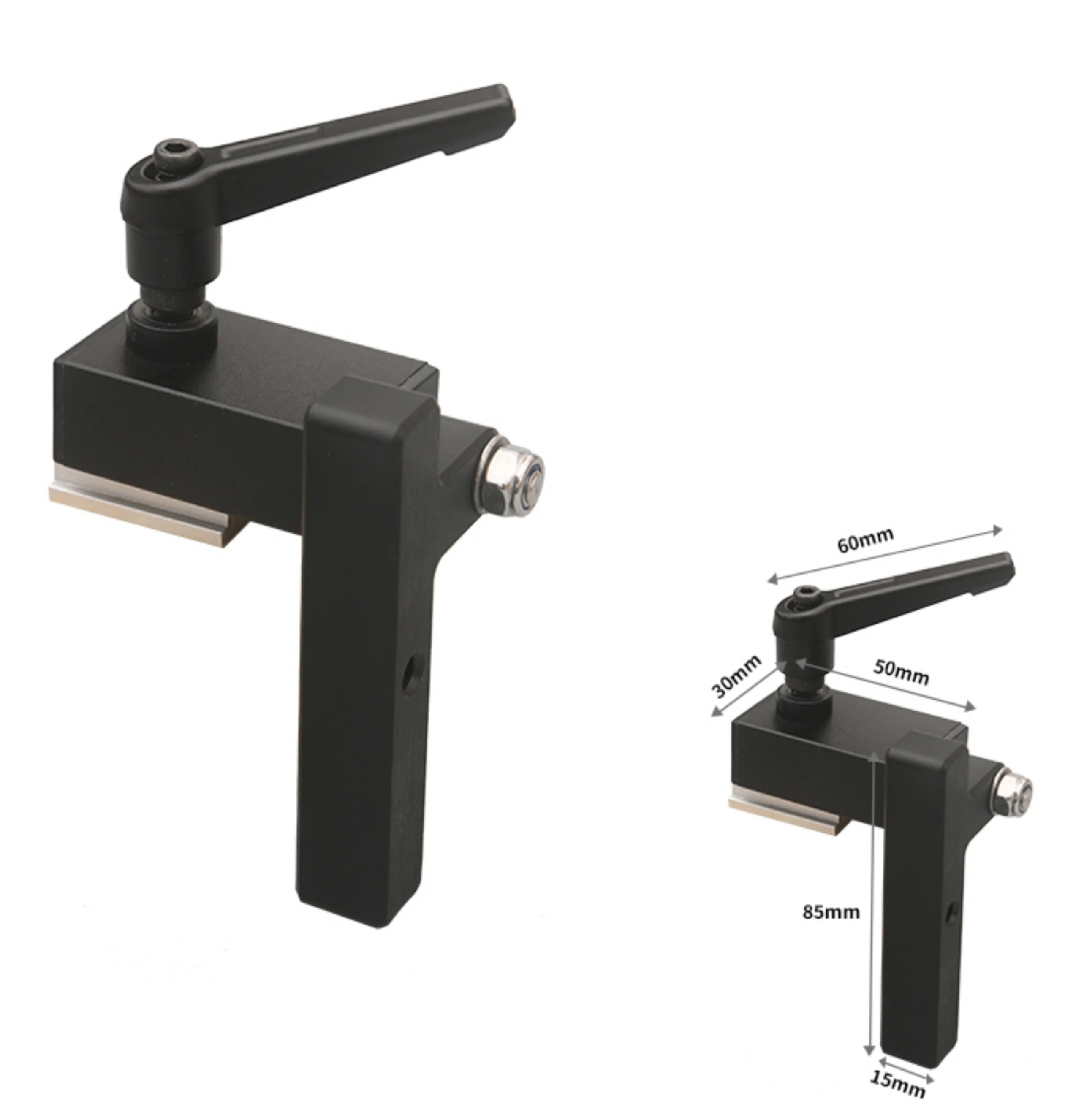 

Miter Track Stop for T-Slot T-Tracks, Increase Square Shape Knob for you to choose