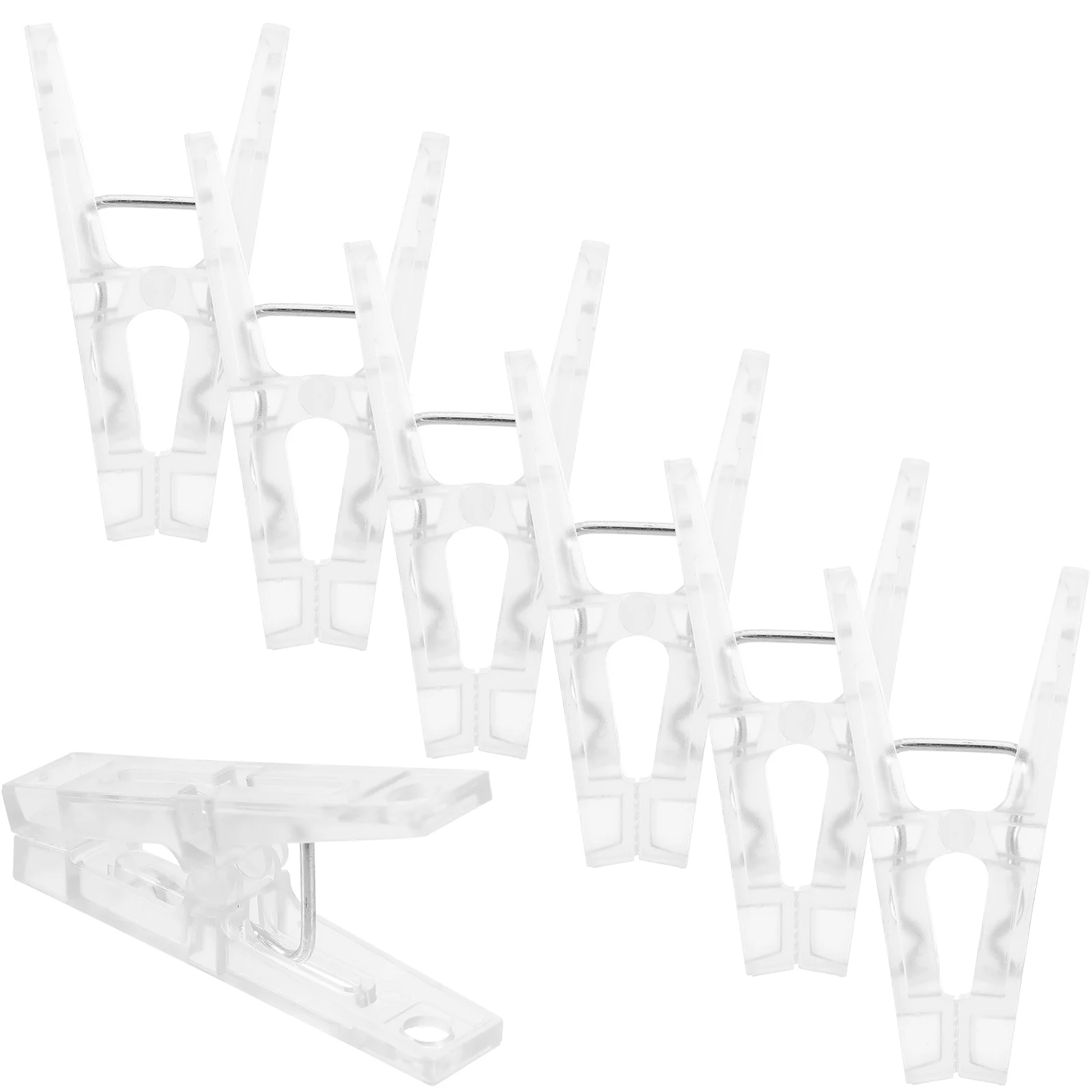 

10 PCS Windproof Clothespins Clothing Drying Clips Windbreaker Quilt Clamps Abs