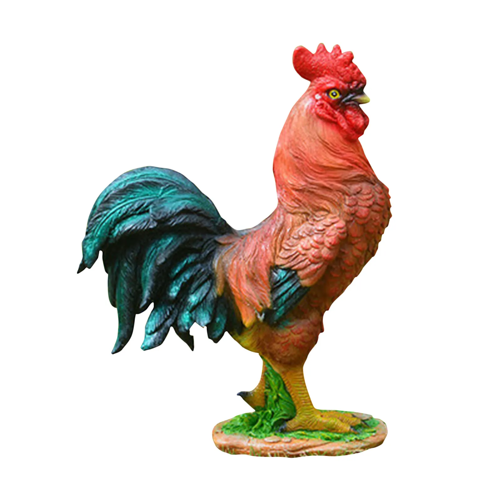 

Декоративная полимерная модель для птицы, украшение для сада, курицы, петуха