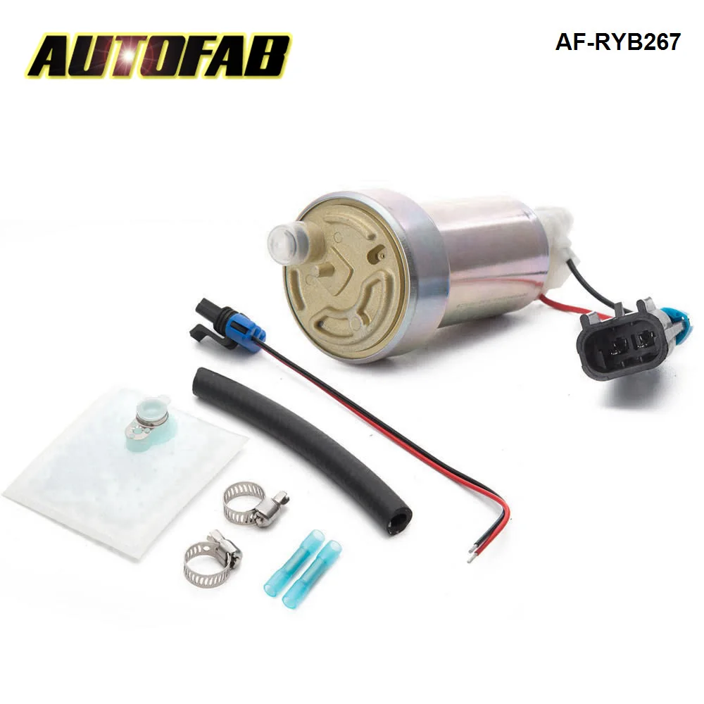 

AUTOFAB для гонок, высокопроизводительный внутренний топливный насос 450LPH F90000267, установочный комплект E85 AF-RYB267