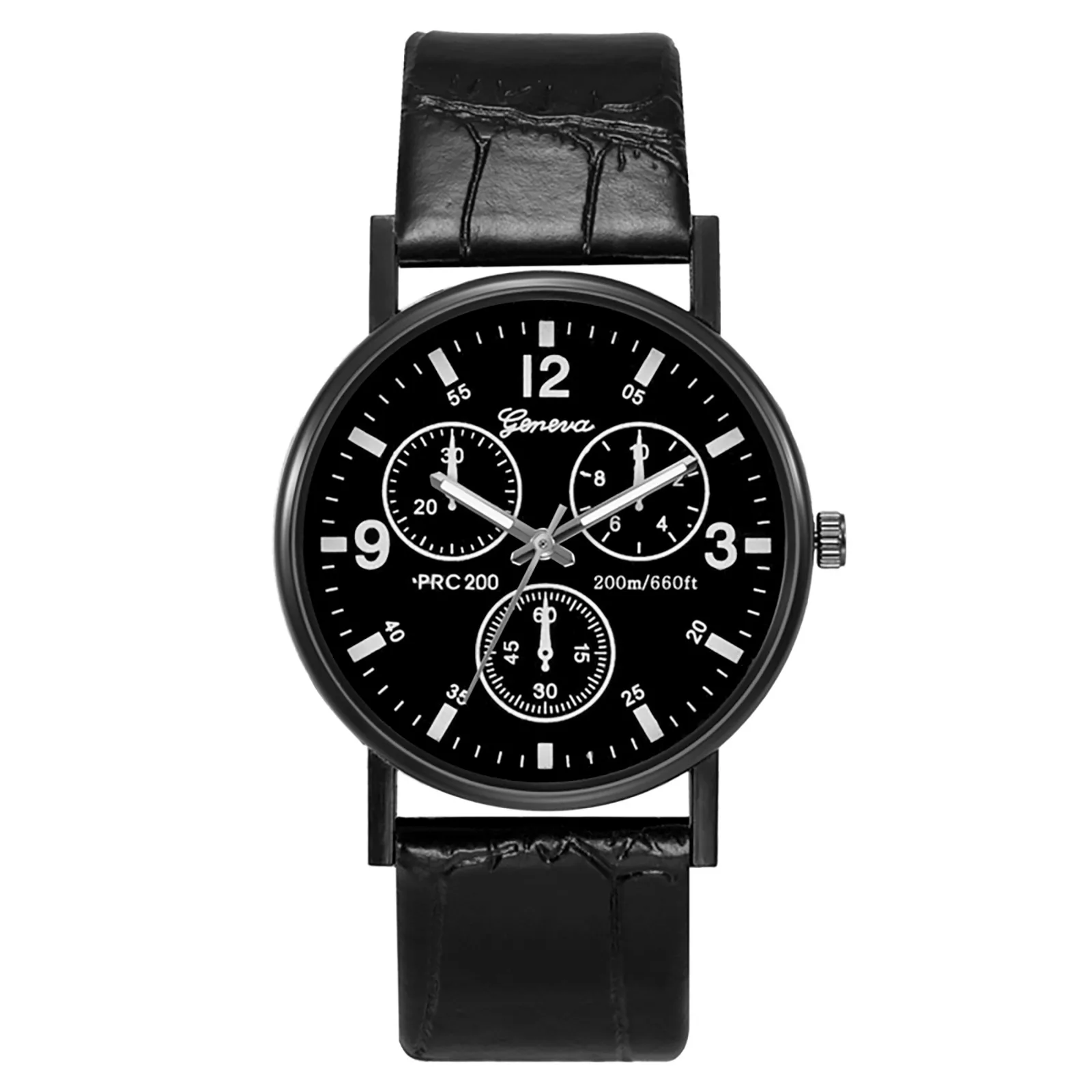 

New Business Couple Watches sport Men Watch Quality Fashion Numerals Faux Leather Analog Quartz gentleman watches Bracelet Clock