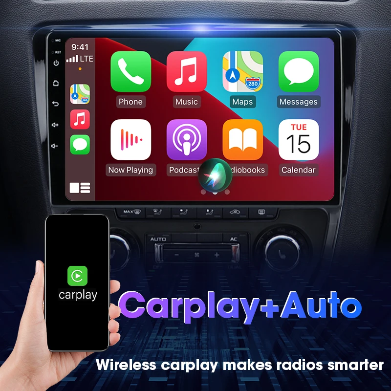 Автомагнитола Develuck 2 Din Android 11 мультимедийный видеоплеер для Skoda Octavia 2004-2013