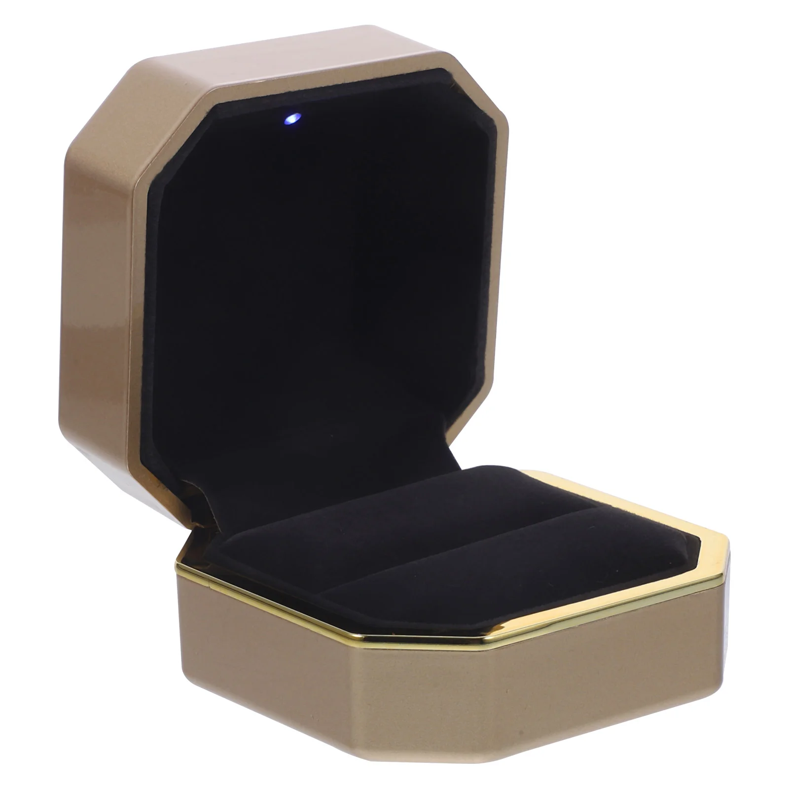 

Wedding Bride Jewelry Organizer Stand Ring Case Composite Material Bridal Shower Gift