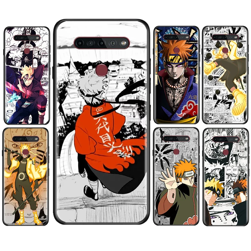 

Akatsuki Naruto Anime For LG K92 K42 K22 K71 K61 K51S K41S K30 K20 2019 Q60 V60 V50 S V40 V30 G8S G8 X Black Phone Case