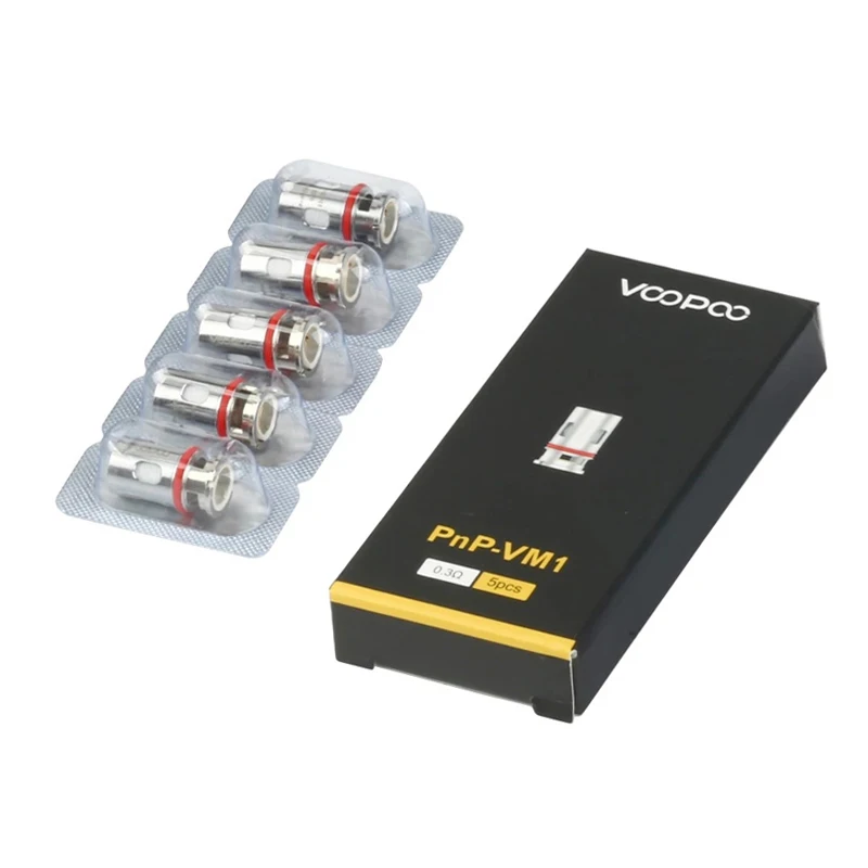 

5pcs Vinci Pnp Coil VM1 VM3 VM4 VM5 VM6 0.15/0.2/0.3/0.45/0.6ohm Mesh Coils for VINCI X R Air DRAG S Argus GT Pod Tools