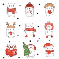daboxibo cute christmas bear clear stamps mold for diy scrapbooking cards making decorate crafts 2020 new arrival