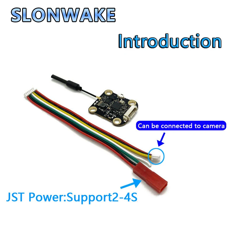 5 8 ГГц 48CH FPV VTX 1 Вт 8G видео передатчик изображения 2-4S 100/200/400 МВт для