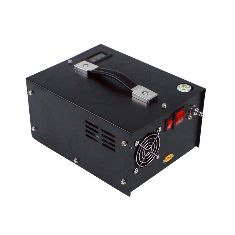 

Factory Direct 12V/110V/220V Portable 4500psi 300 bar Pcp Pump Mini Car Pump Electric Air Compressor With Transformer