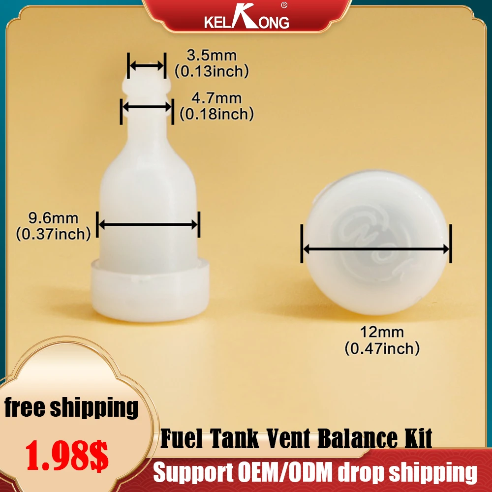 

KELKONG 5Pcs/lot Fuel Tank Vent Balance Kit For STIHL 021 023 025 MS250 028 029 MS290 390 038 Chainsaw #1117 350 5800