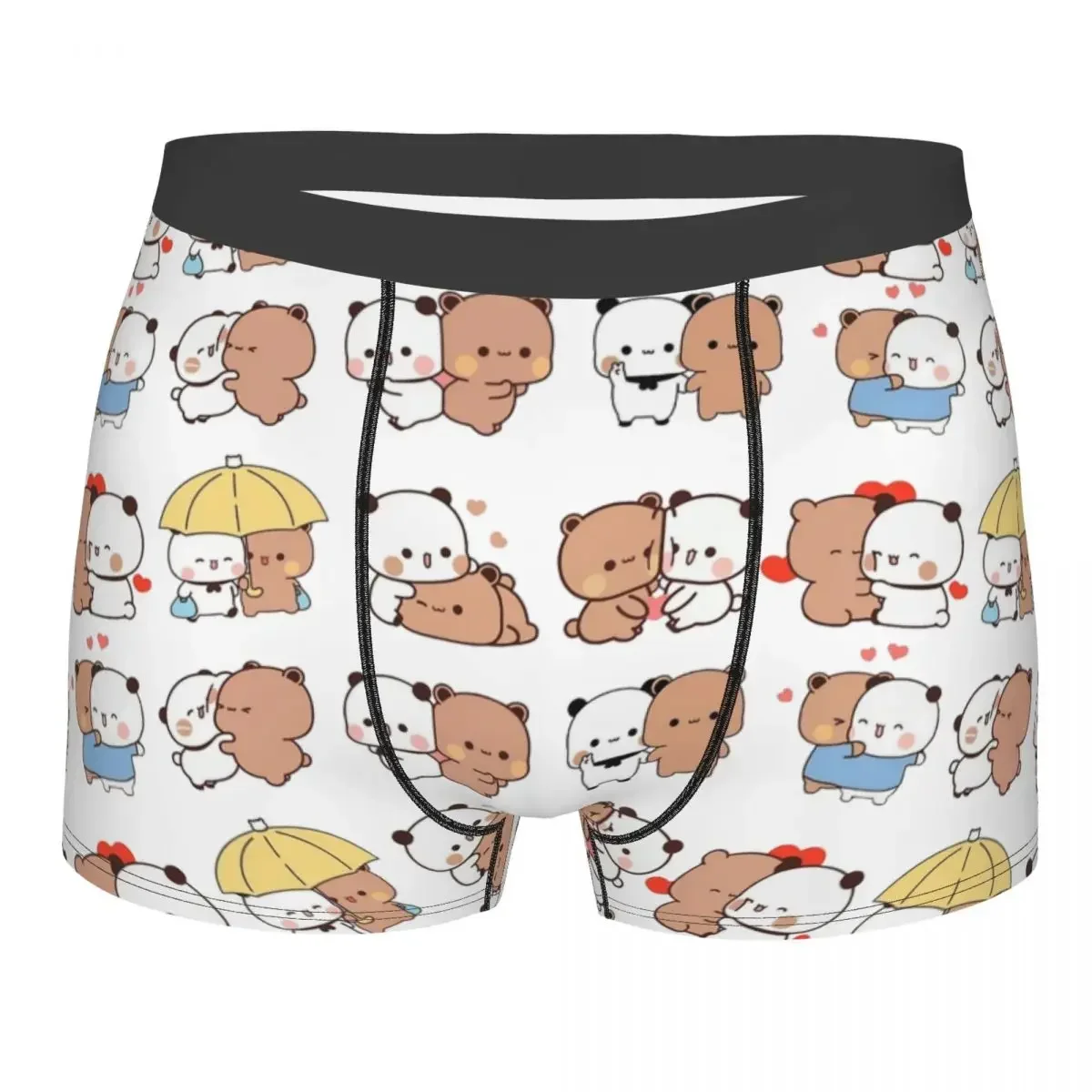 Мужское нижнее белье Bubu Dudu с рисунком панда Медведь сексуальные боксеры шорты