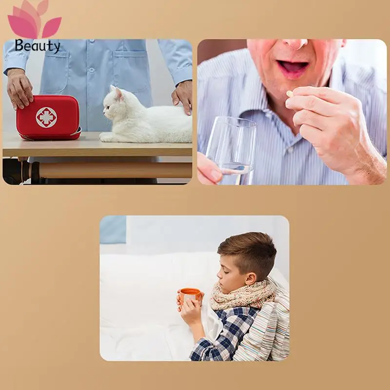 

1Pcs Portable Pill Cutter Box Mini Drug Box Tablet Cutter Pill Case Storage Crusher Travel Pill Box