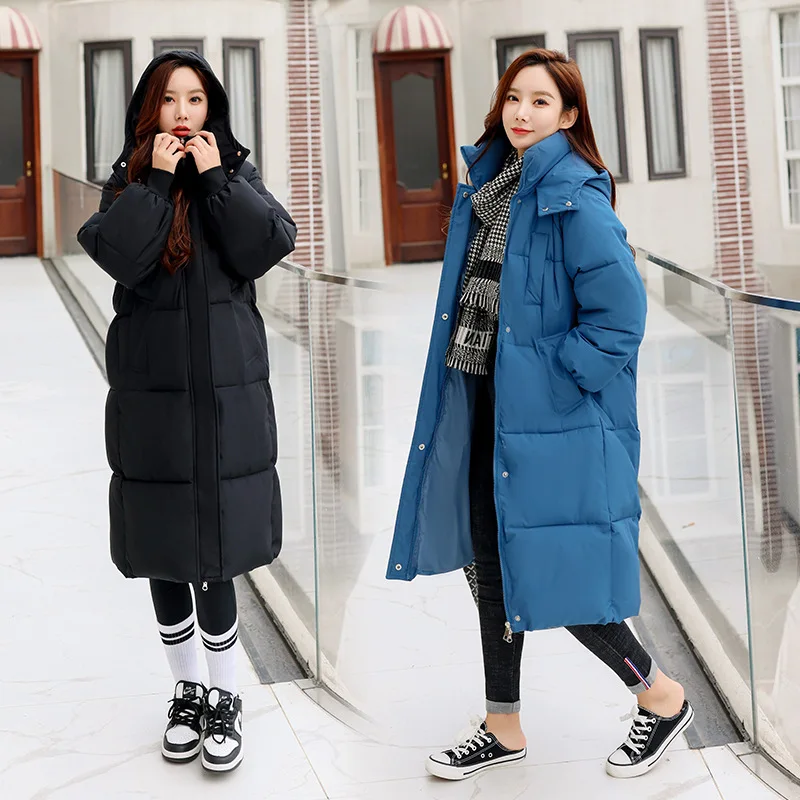 MEILLY DOLPHIN New Thick Winter Parkas Coat Casual Hooded Warm Long Jackets Coat Women Winter Thicken Parkas Outwear Coat Female