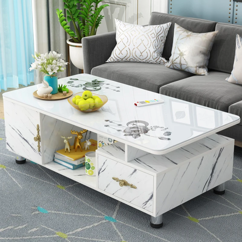 

Heat Insulation Coffee Tables Nordic Ornaments Living Room Organiser Cover Tables Aesthetics Tavolino Da Salotto Home Furniture