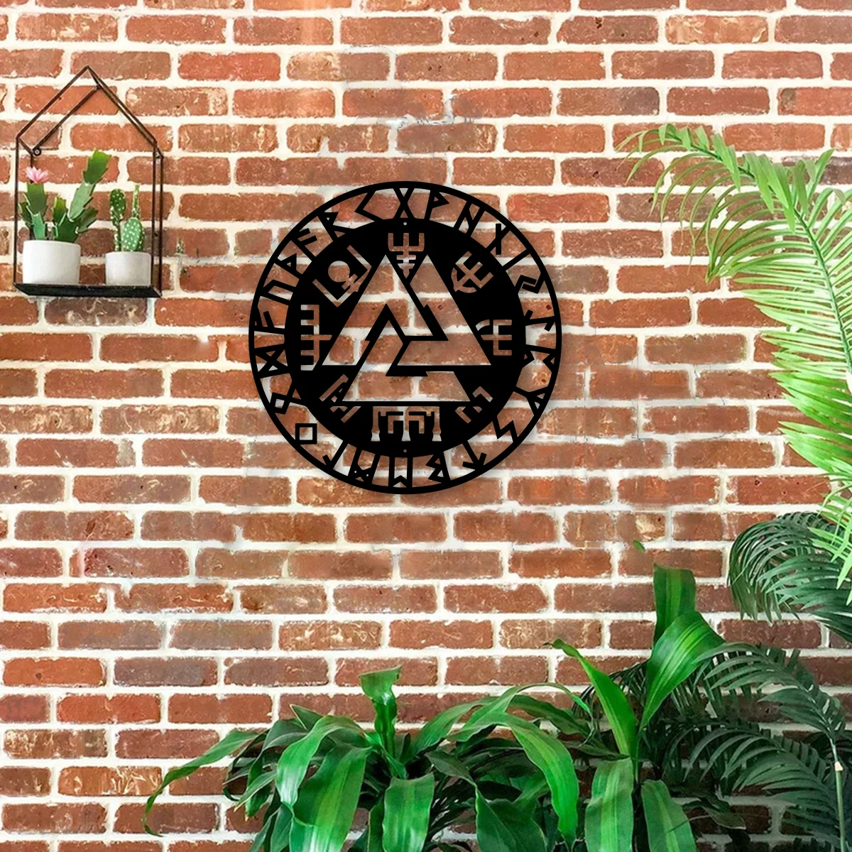 Круглая настенная декорация Современная естественная стена фотообои для