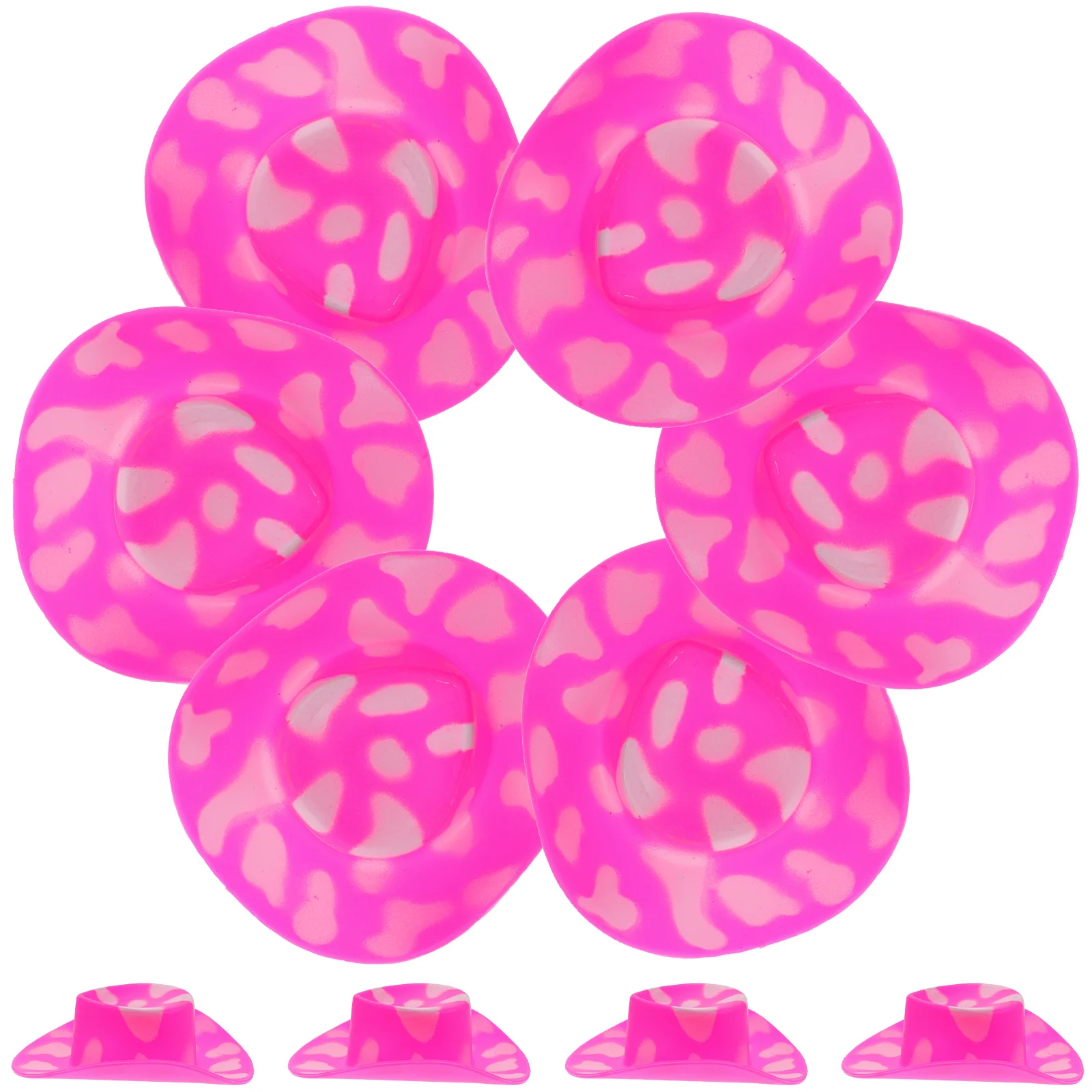 10 шт. аксессуары сделай сам мини-ковбойская шляпа шляпы небольшой аксессуар для