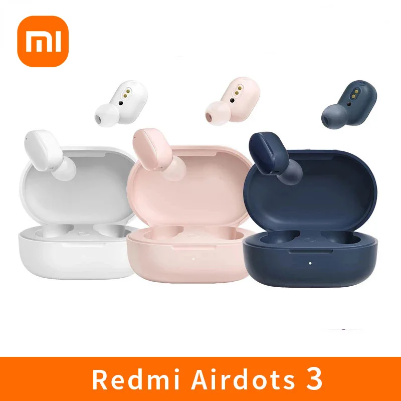 

Xiaomi Redmi AirDots 3 True Wireless Bluetooth 5.2 AptX Adaptive Stereo Bass With Mic Handsfree TWS Earbuds Sale