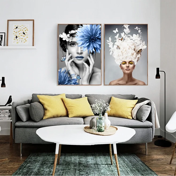 

JMT Model character photography modern decorative painting
