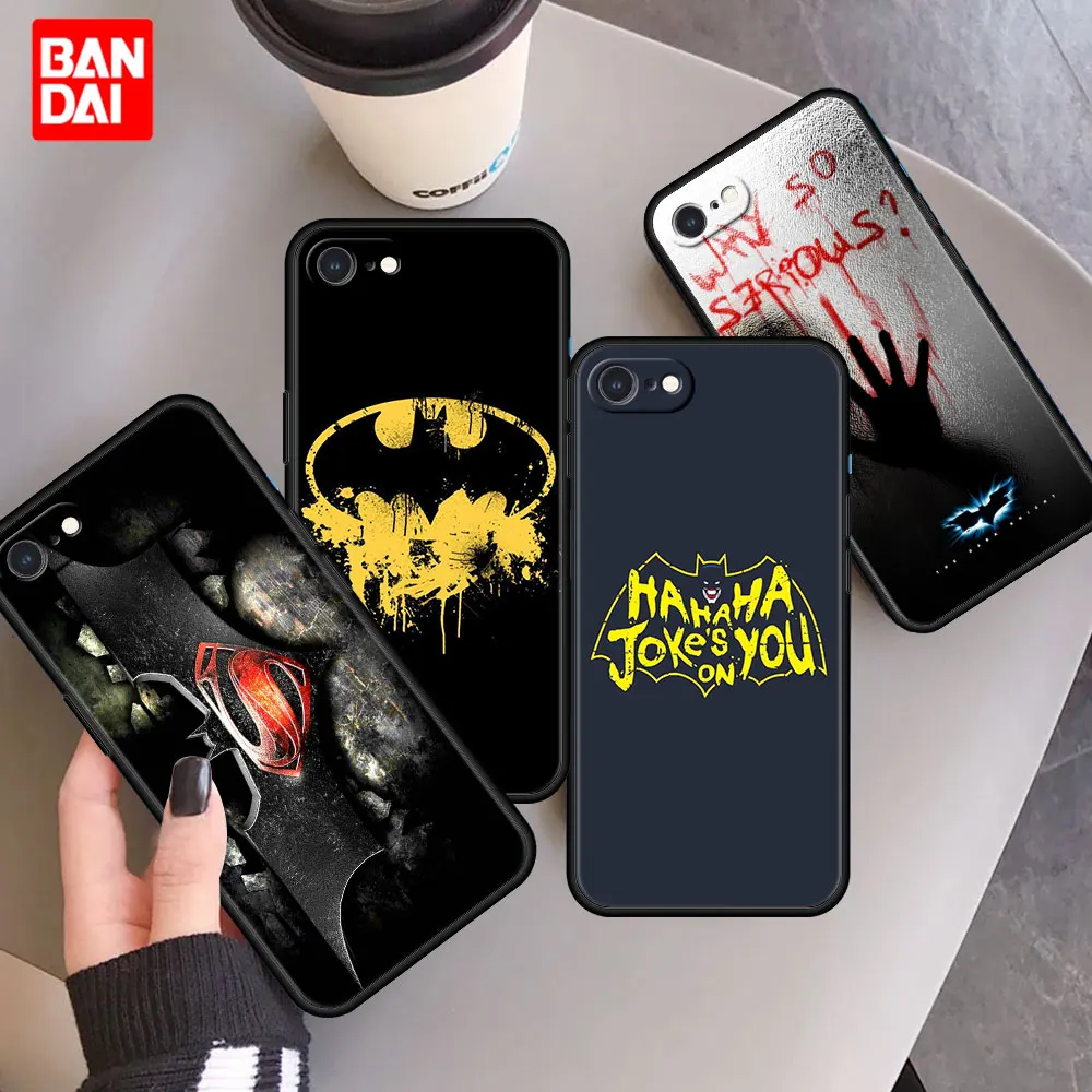 

Cover Case for Apple iPhone 8 7 6 6s Plus X XS Max XR SE 2020 7Plus 8Plus Xsmax Cell Soft Phone Comics Batman Joker Harley
